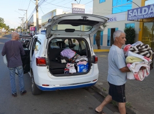 Prefeitura de Araxá realiza entrega de agasalhos