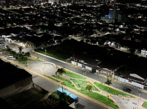 Araxá implanta iluminação de LED em toda a cidade