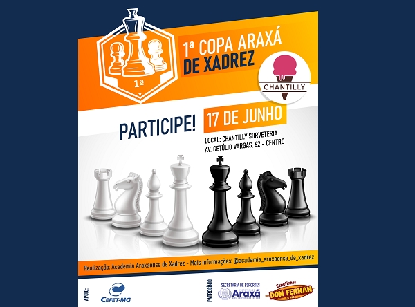 Secretaria de Esportes apoia 1ª Copa de Xadrez