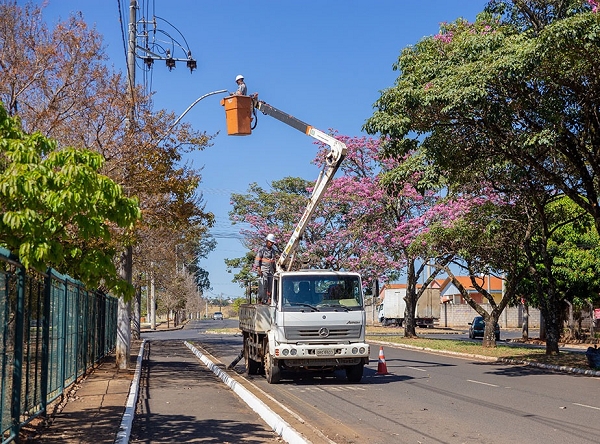 Prefeitura já implantou a iluminação de LED